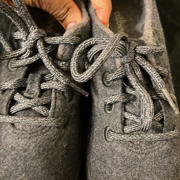 ALLBIRDS grey wool runners sneakers size 8 - Picture 14 of 15